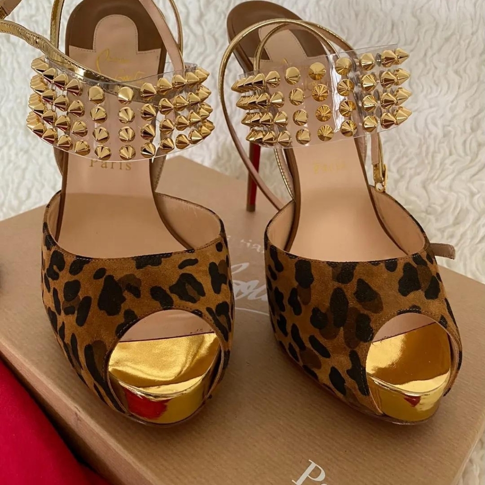 Christian Louboutin Levitagirl leopard - Picture 3 of 5